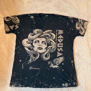 Medusa AOP Greece Shirt Men’s Sz 3XL